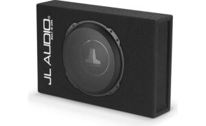 JL Audio CS112LG-TW3 Sealed PowerWedge enclosure with one 12" TW3 subwoofer