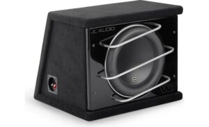 JL Audio CLS112RG-W7AE ProWedge enclosure with one 12" W7AE subwoofer