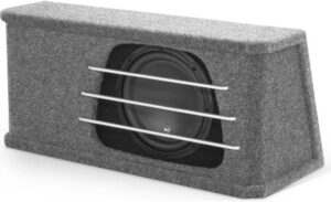 JL Audio HO110RG-W3v3 Ported H.O. Wedge enclosure with one 10" W3v3 subwoofer