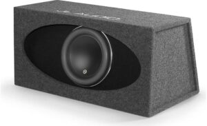 JL Audio HO112R-W7AE Ported H.O. Wedge enclosure with one 12" W7AE subwoofer