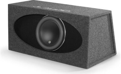 JL Audio HO112R-W7AE Ported H.O. Wedge enclosure with one 12" W7AE subwoofer