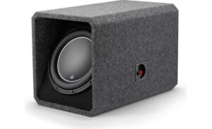 JL Audio HO112-W6v3 Ported H.O. Wedge enclosure with one 12" W6v3 subwoofer