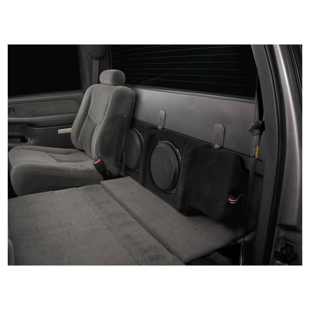 JL Audio - SB-GM-SLVCRW/10TW3 Stealthbox for 1999-2006 Chevrolet Silverado / GMC Sierra Crew Cab Trucks & Early 2007 Crew Cab “Classic” Trucks - Image 2