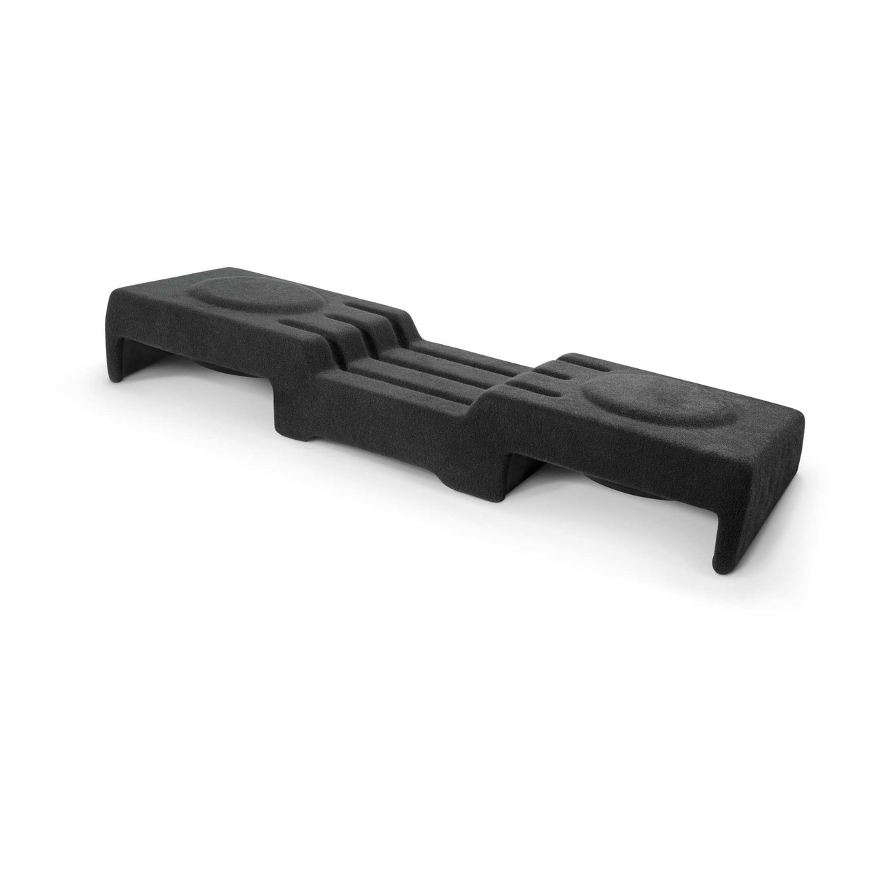 JL Audio - SB-GM-SLVCC2/12TW3/BK Stealthbox for 2007-2013 Chevrolet Silverado / GMC Sierra Crew Cab Trucks - Image 2