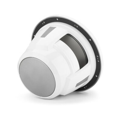 JL Audio - M7-12IB-C-GwGw-4 12-inch (300 mm) Marine Subwoofer Driver, Gloss White Trim Ring, Gloss White Classic Grille, 4 Ω - Image 2