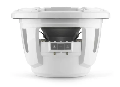 JL Audio - M7-12IB-S-GwGw-i-4 12-inch (300 mm) Marine Subwoofer Driver with Transflective LED Lighting, Gloss White Trim Ring, Gloss White Sport Grille, 4 Ω - Image 2