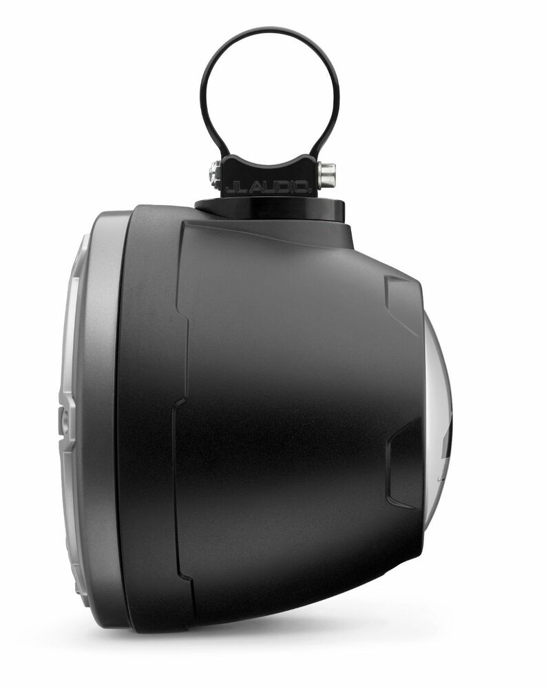 JL Audio - M6-650VEX-Mb-S-GmTi 6.5-inch (165 mm) Enclosed Coaxial System, Matte Black Enclosure, Gray Metallic Trim Ring, Titanium Sport Grille - Image 2