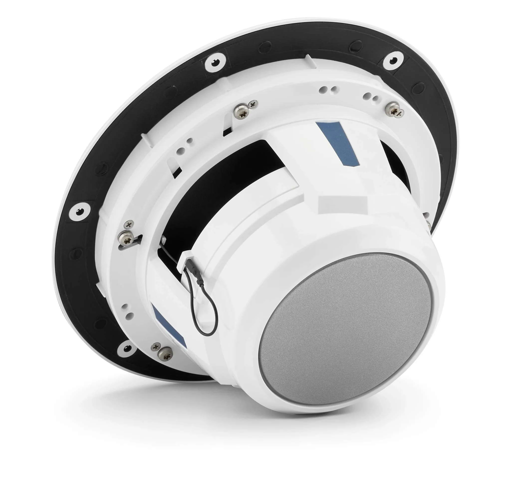 JL Audio - M6-770X-L-GwSw-Single 7.7-inch (196 mm) Marine Coaxial Speaker, White Trim Ring, White Luxe Grille - Image 3