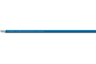 JL Audio - XD-BPW8-250 250 ft (76.2 m) Spool of Translucent Blue Power Wire, 8 AWG