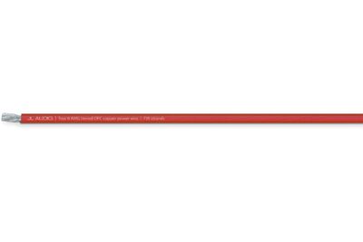 JL Audio - XD-RPW8-250 250 ft (76.2 m) Spool of Translucent Red Power Wire, 8 AWG