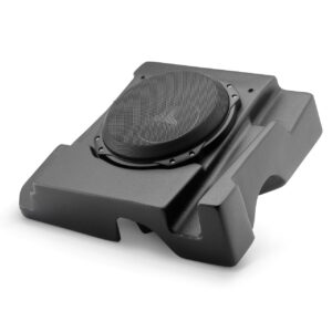 JL Audio - SB-CAN-G2MVX3P/10TW3 Stealthbox Enclosed Subwoofer for 2019-Up Can-Am Maverick X3 2-Seat (Passenger Side)