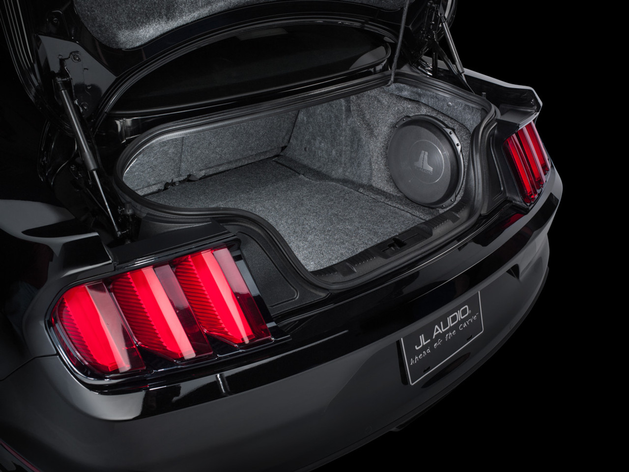 JL Audio - SB-F-MUSCPE/12TW3 Stealthbox Enclosed Subwoofer for 2015-Up Ford Mustang Coupe - Image 2