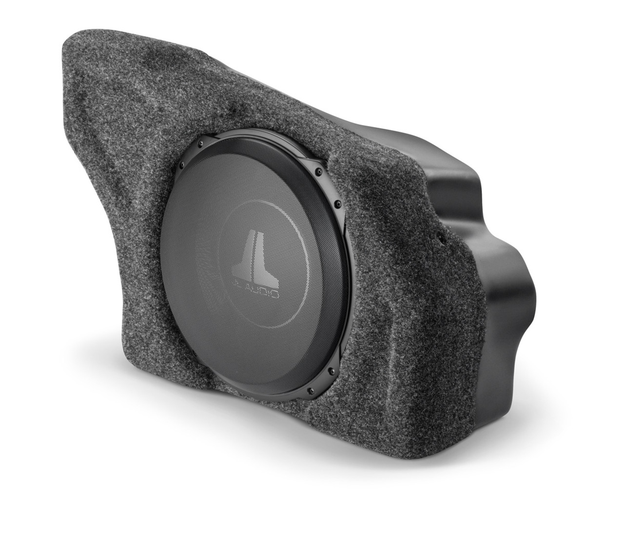 JL Audio - SB-F-MUSCPE/12TW3 Stealthbox Enclosed Subwoofer for 2015-Up Ford Mustang Coupe