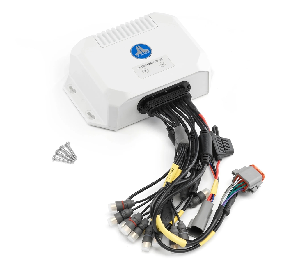 JL Audio - MM55-HR Premium, Hidden Marine Source Unit with Built-in Amplifier - Image 2