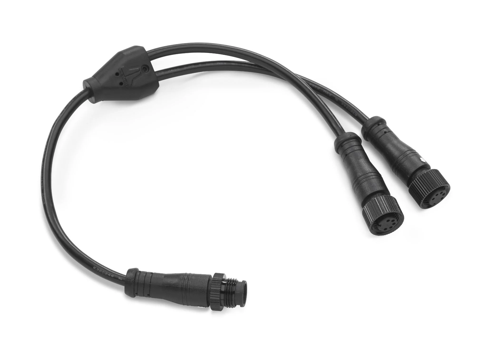 JL Audio - MMC-2Y 2-Way y-adaptor for splitting connections from MediaMaster source units to multiple non-NMEA 2000 remote controllers
