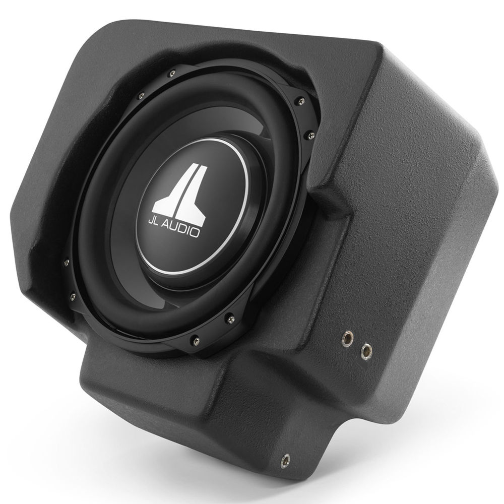 JL Audio - SB-H-PIO1K/10TW3 Stealthbox Enclosed Subwoofer for 2015-Up Honda Pioneer 1000