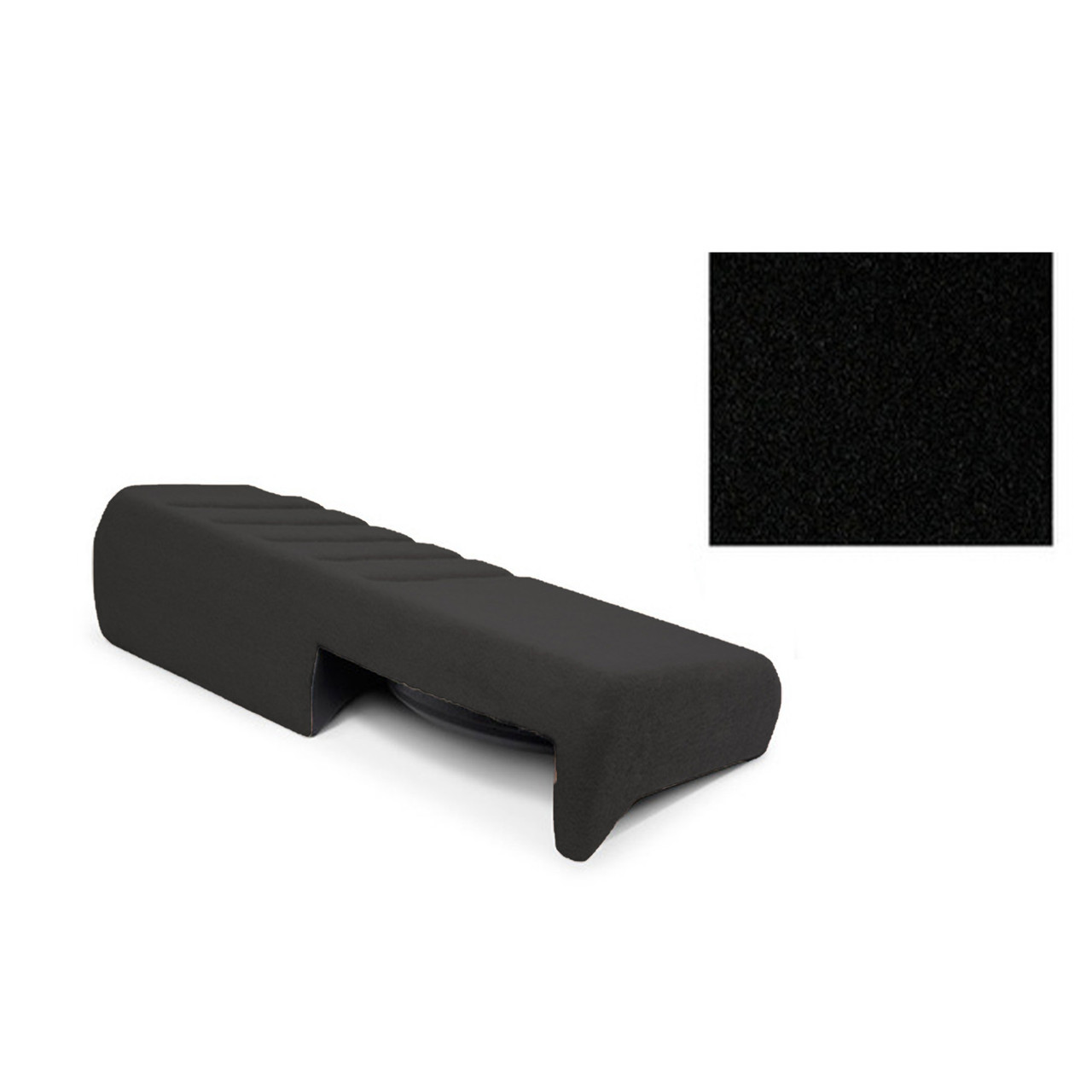 JL Audio - SB-F-SUPRCC/13TW5v2/BK Stealthbox Enclosed Subwoofer for 2004-2016 SuperDuty Crew Cab with FlexFold 60/40 split bench rear seat and Black (leather) interior - Image 2