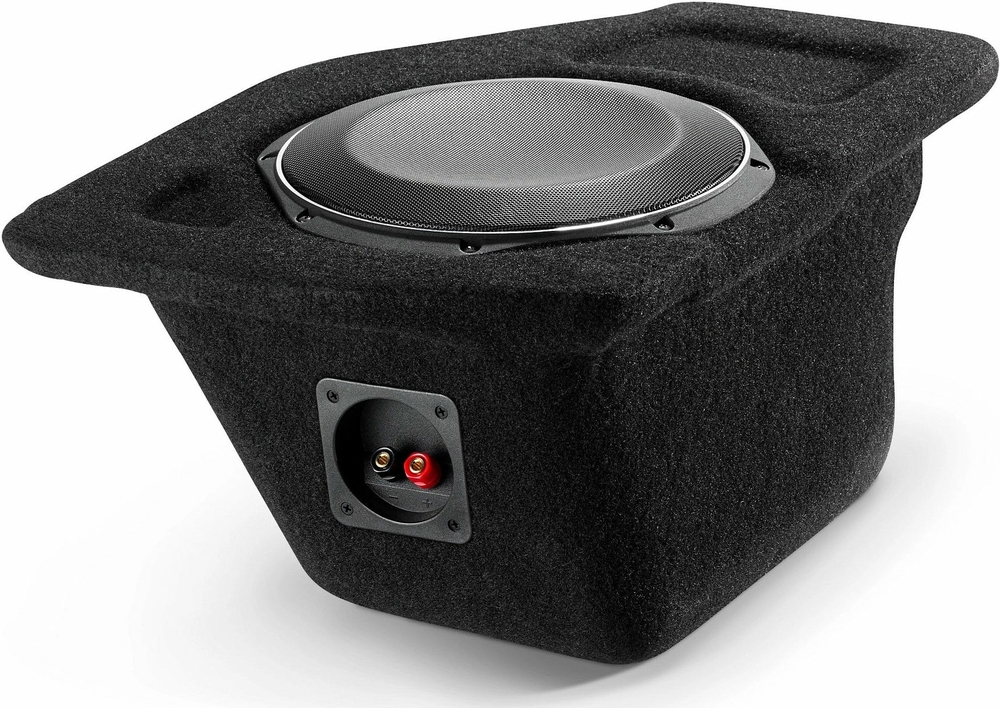 JL Audio - SB-F-RNGSCG4/10TW1 Stealthbox Enclosed Subwoofer for 2019-Up Ford Ranger SuperCrew