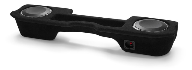 JL Audio - SB-D-QDRAMD/10TW1 Stealthbox Enclosed Subwoofer for 2002-2018 Dodge Ram 1500 Quad Cab, 2003-Up 2500 & 3500 Quad Cab & 2009-2018 1500 Crew Cab & 2009-Up 2500 & 3500 Crew Cab