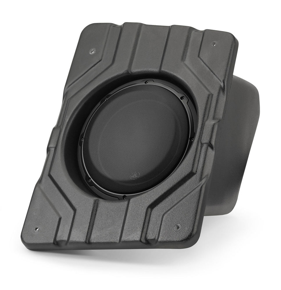 JL Audio - SB-POL-SLINGSUBD/10W3v3-4 Stealthbox Enclosed Subwoofer for 2015-Up Polaris Slingshot, 4 Ω (Driver Side)