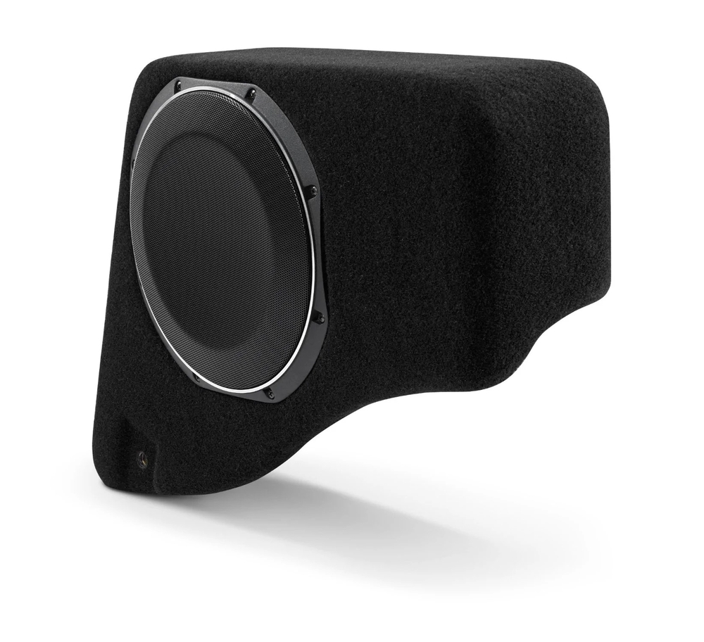 JL Audio - SB-J-WRUP/10TW1-2 Stealthbox Enclosed Subwoofer for 2007-2017 Jeep Wrangler Unlimited (Passenger Side - 2 Ω)