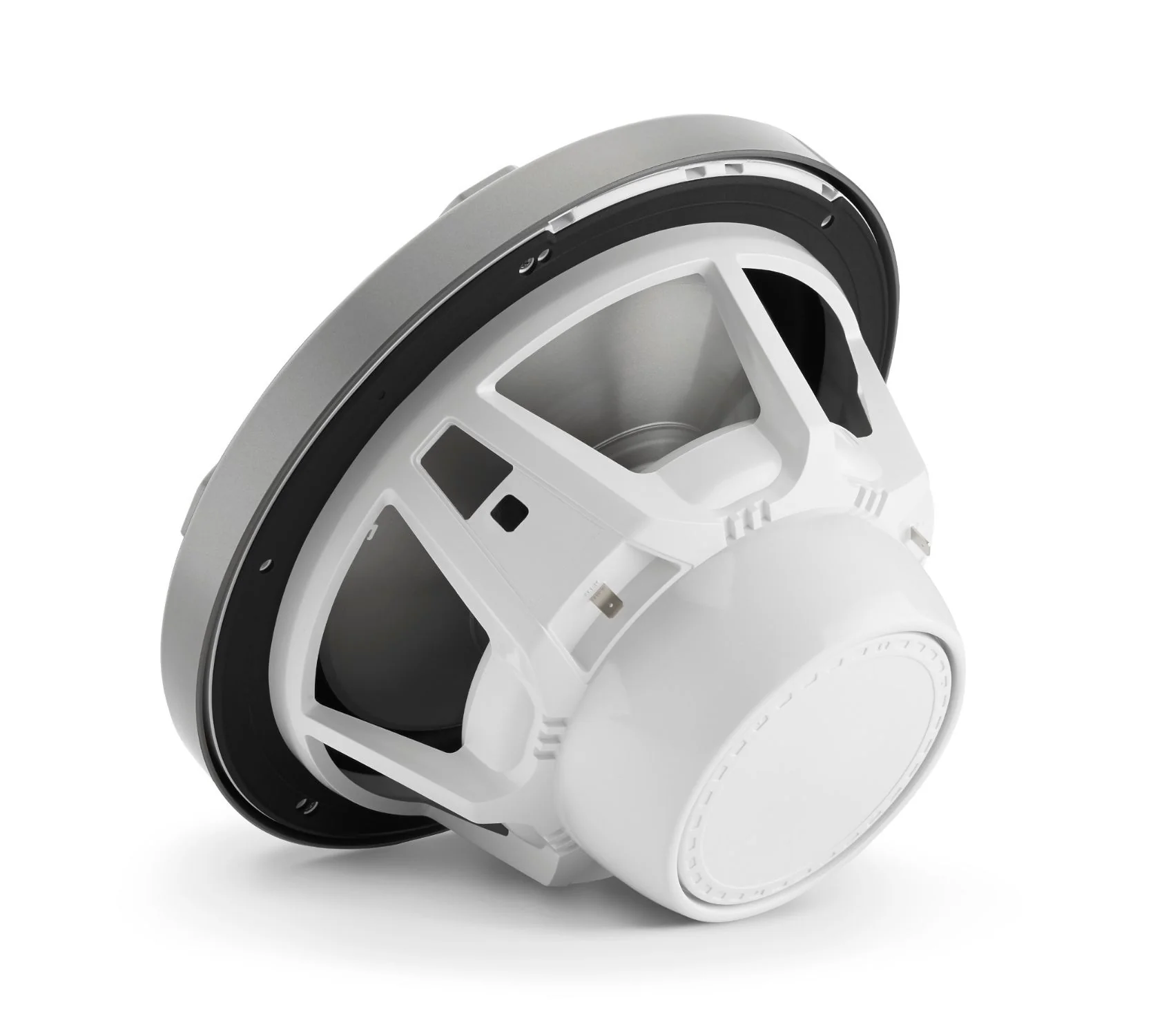 JL Audio - M3-10IB-S-Gm-i-4 10-inch (250 mm) Marine Subwoofer Driver, Gray Metallic Sport Grille with RGB LED Lighting, 4 Ω - Image 2