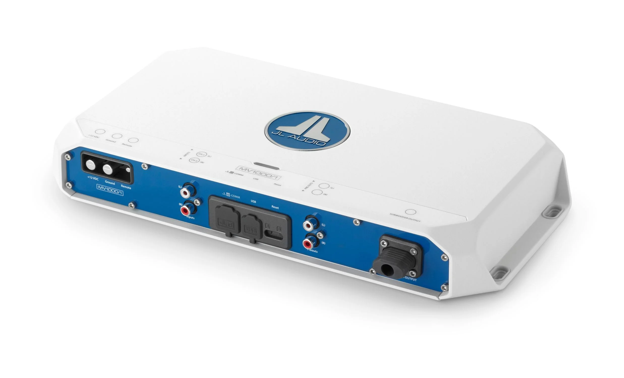 JL Audio - MV1000/1 Monoblock Class D Marine Subwoofer Amplifier, 1000 W - Image 3