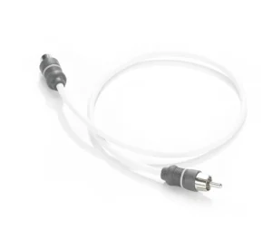 JL Audio - XMD-WHTAIC1-1.5-F 1-Channel, 1.5 ft (0.46 m) Marine Audio Interconnect Extension with Female and Male RCA end