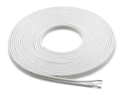 JL Audio - XM-WHTSC12-380 380 ft (115.8 m) Spool of White 12 AWG, Parallel Conductor Speaker Cable