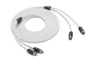 JL Audio - XMD-WHTAIC2-12 2-Channel, 12 ft (3.66 m) Marine Audio Interconnect