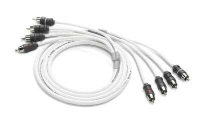 JL Audio - XMD-WHTAIC4-6 4-Channel, 6 ft (1.83 m) Marine Audio Interconnect