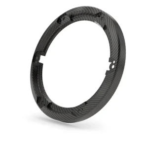 JL Audio - M6-650STR-S-CF M6 6.5-inch Speaker Trim Ring for Sport Grille, Single Carbon Fiber