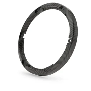 JL Audio - M6-770STR-S-CF M6 7.7-inch Speaker Trim Ring for Sport Grille, Single Carbon Fiber