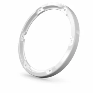JL Audio - M6-770STR-S-GW M6 7.7-inch Speaker Trim Ring for Sport Grille, Single Gloss White