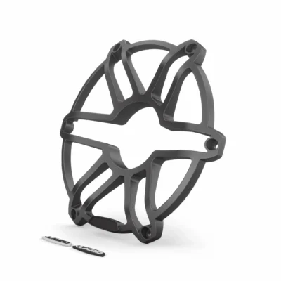 JL Audio - M6-10SGI-S-GM - M6 10-inch Subwoofer Grille Insert for Sport Grille, Single Gray Metallic