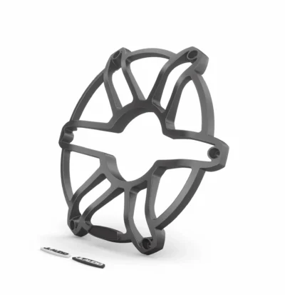 JL Audio - M7-12SGI-S-GM - M7 12-inch Subwoofer Grille Insert for Sport Grille, Single Gray Metallic