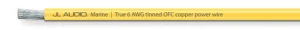 JL Audio - XM-YPW6-200 200 ft (61 m) Spool of ABYC Yellow Power Wire, 6 AWG