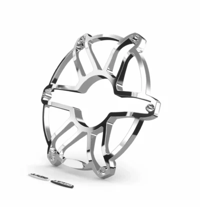 JL Audio - M6-880SGI-S-CR - M6 8.8-inch Speaker/Subwoofer Grille Insert for Sport Grille, Single Chrome