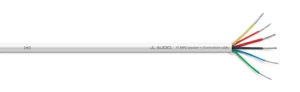 JL Audio - XM-WHTMFC-250 250 ft. (76.2 m) Spool of 6-Conductor, White Multifunction Cable