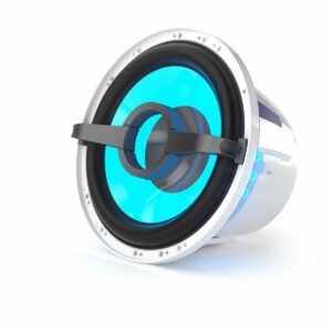 JL Audio - M6-8IBC-i - M6 Series 8" 200W Peak Power Handling 4 Ohms Marine Subwoofer Core with Transflective LED Lighting for Infinite-Baffle Use, Sold Individually