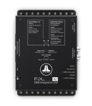 JL Audio - FiX-82 OEM Integration DSP with Automatic Time Correction and Digital EQ