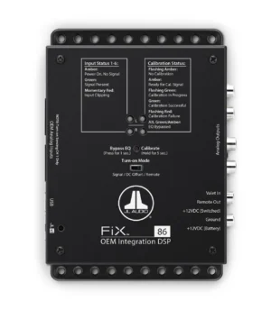 JL Audio - FiX-86 OEM Integration DSP with Automatic Time Correction and Digital EQ