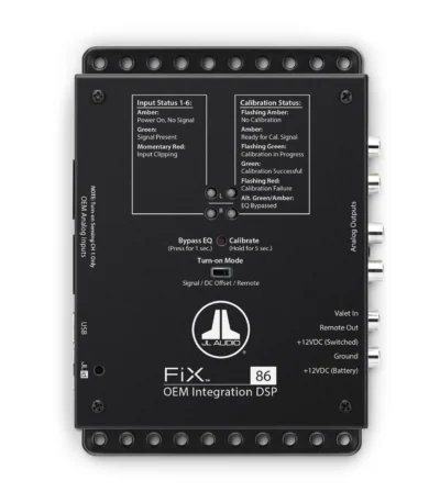 JL Audio - FiX-86 OEM Integration DSP with Automatic Time Correction and Digital EQ