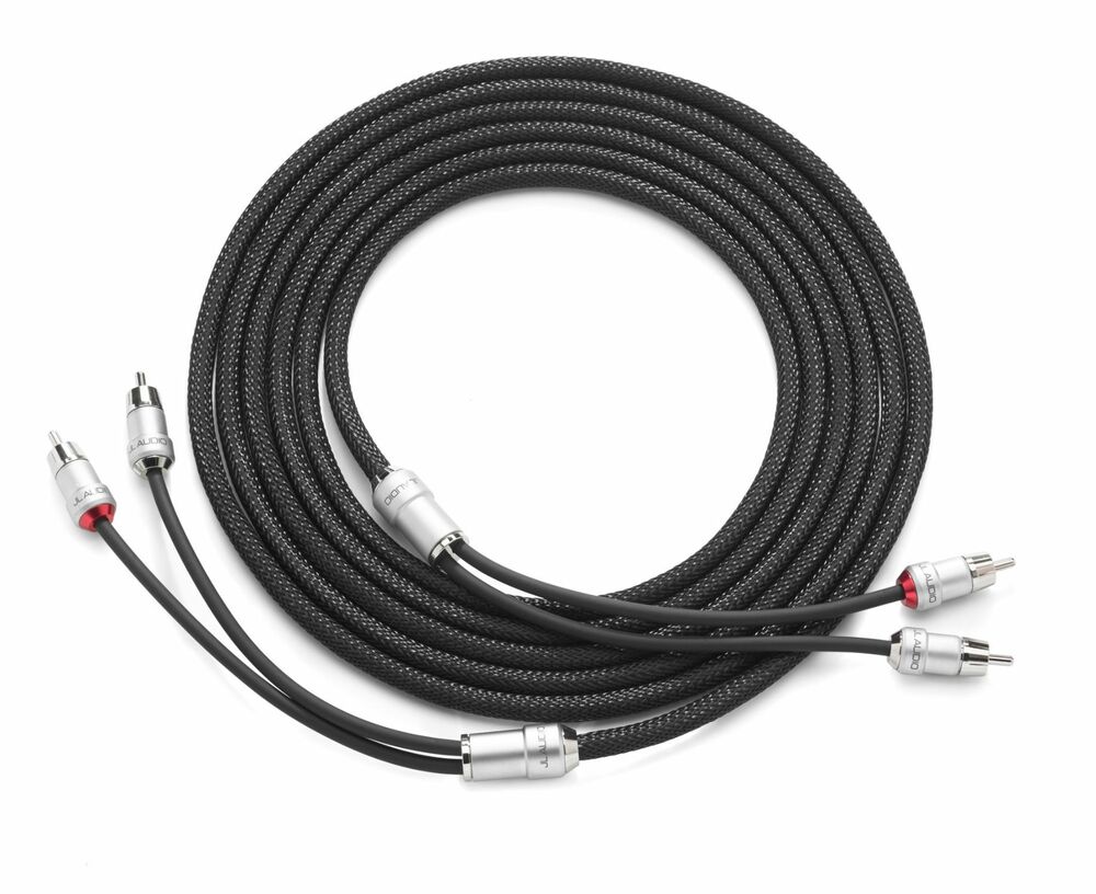 JL Audio - XE-BLKAIC2-12 2-Channel, 12 ft (3.66 m) Premium Audio Interconnect