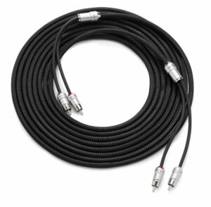 JL Audio - XE-BLKAIC2-18 2-Channel, 18 ft (5.49 m) Premium Audio Interconnect