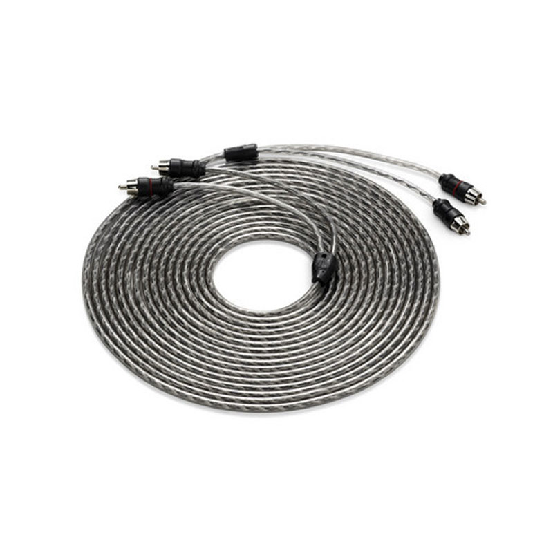 JL Audio - XD-CLRAIC2-25 25 ft. (7.62 m) 2-channel Twisted-Pair Audio Interconnect Cable w/ Molded Connectors