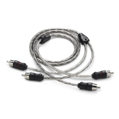 JL Audio - XD-CLRAIC2-3 3 ft 2-Channel RCA Cable 3 ft. (.9 m.) 2-channel Twisted-Pair Audio Interconnect Cable w/ Molded Connectors