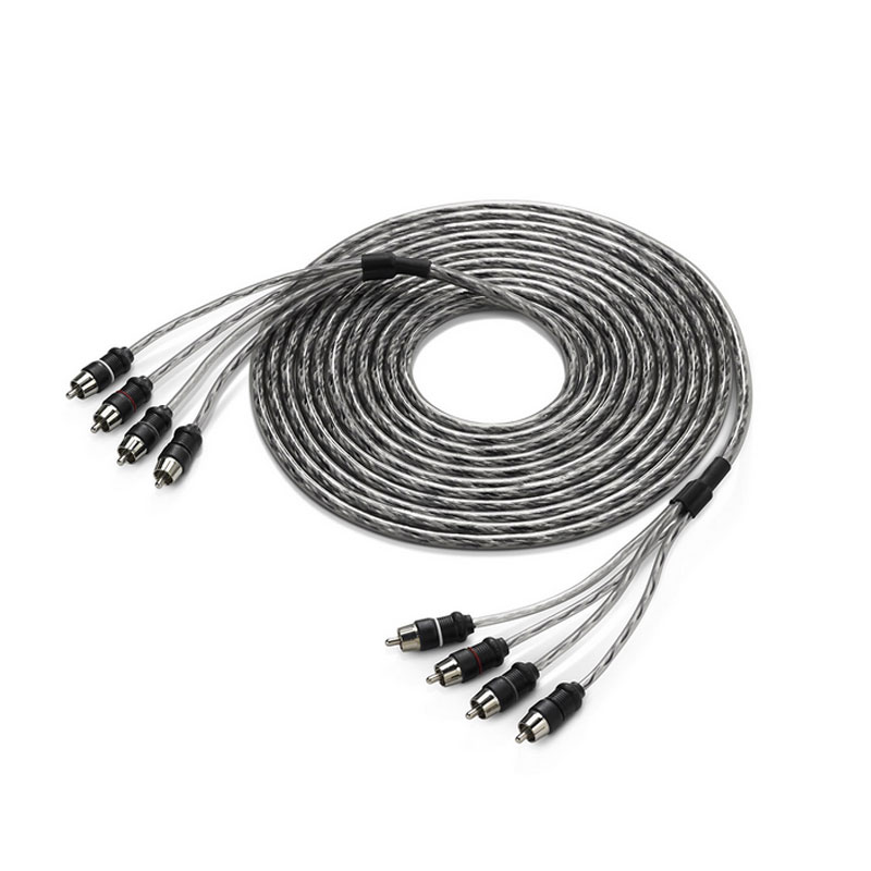 JL Audio - XD-CLRAIC4-18 18 Ft (5.49 m) Core Series 4 Channel Audio Interconnect Cable