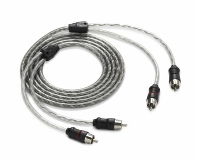 JL Audio - XD-CLRAIC2-9 9 ft. (2.7 m) 2-channel Twisted-Pair Audio Interconnect Cable w/ Molded Connectors
