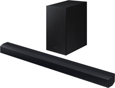 SAMSUNG - HW-C450 2.1ch Soundbar w/DTS Virtual X, Subwoofer Included, Bass Boost, Adaptive Sound Lite, Game Mode, Bluetooth, Wireless Surround Sound Compatible - Image 2